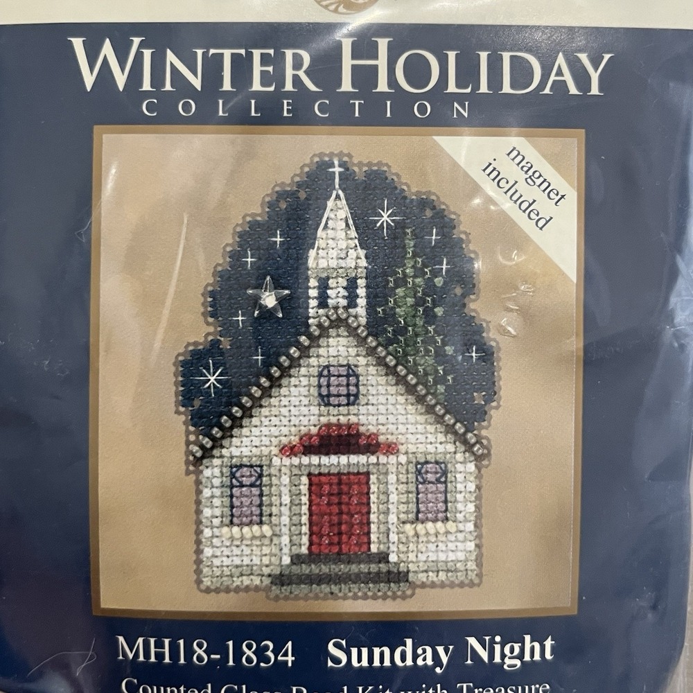 Mill Hill Glass Bead Kit MH18-1834 Sunday Night